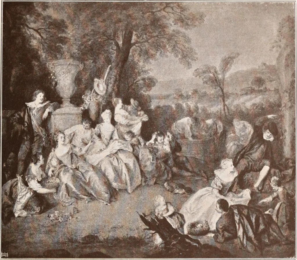 An illustration from Illustrated catalogue of the ninth series of 100 paintings by old masters of the Dutch, Flemish, Italian, French, and English schools : being a portion of the Sedelmeyer Gallery which contains about 1500 original pictures by ancient and modern artists, 1905, leaf 112