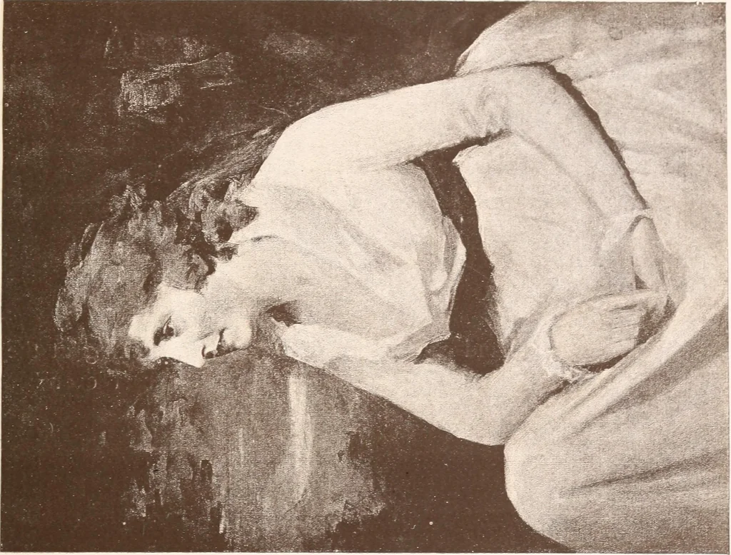 An illustration from Illustrated catalogue of the ninth series of 100 paintings by old masters of the Dutch, Flemish, Italian, French, and English schools : being a portion of the Sedelmeyer Gallery which contains about 1500 original pictures by ancient and modern artists, 1905, leaf 128