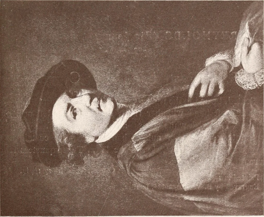 An illustration from Illustrated catalogue of the ninth series of 100 paintings by old masters of the Dutch, Flemish, Italian, French, and English schools : being a portion of the Sedelmeyer Gallery which contains about 1500 original pictures by ancient and modern artists, 1905, leaf 134