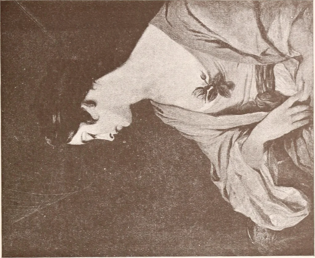 An illustration from Illustrated catalogue of the ninth series of 100 paintings by old masters of the Dutch, Flemish, Italian, French, and English schools : being a portion of the Sedelmeyer Gallery which contains about 1500 original pictures by ancient and modern artists, 1905, leaf 136
