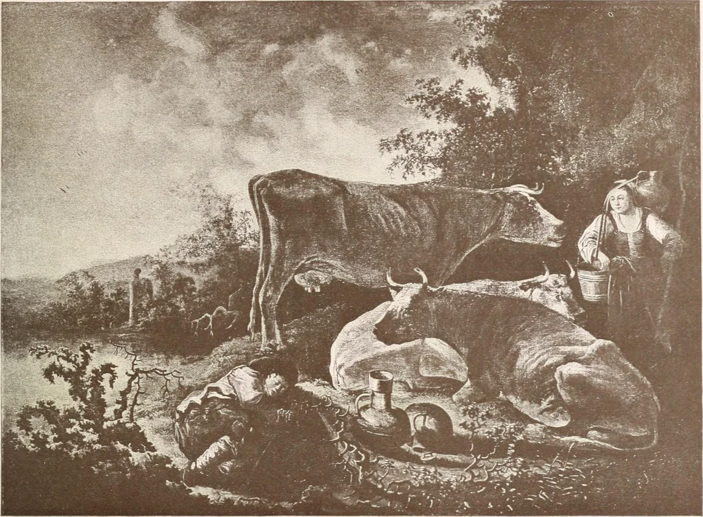 An illustration from Illustrated catalogue of the ninth series of 100 paintings by old masters of the Dutch, Flemish, Italian, French, and English schools : being a portion of the Sedelmeyer Gallery which contains about 1500 original pictures by ancient and modern artists, 1905, leaf 20