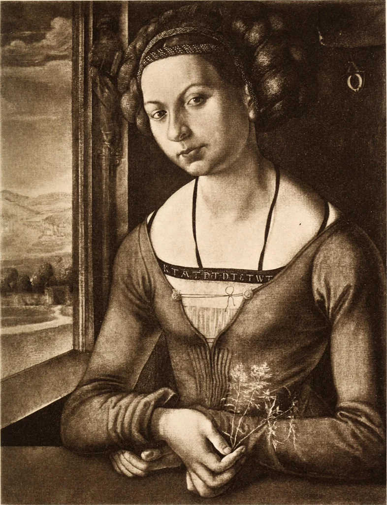 An illustration from Illustrated catalogue of the ninth series of 100 paintings by old masters of the Dutch, Flemish, Italian, French, and English schools : being a portion of the Sedelmeyer Gallery which contains about 1500 original pictures by ancient and modern artists, 1905, leaf 24