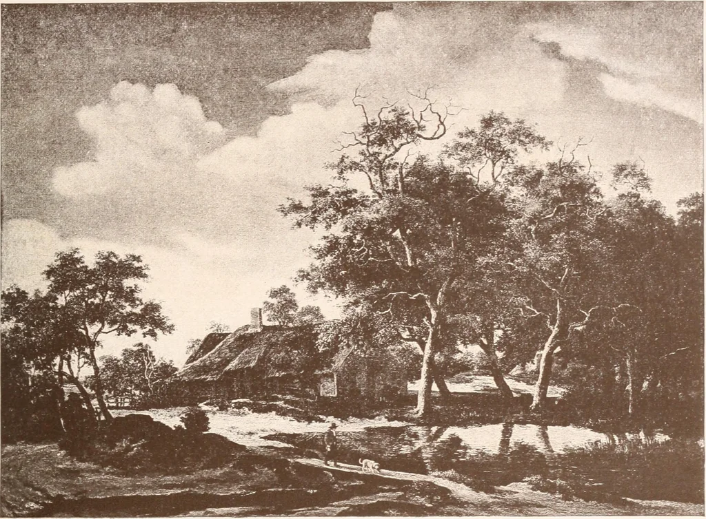 An illustration from Illustrated catalogue of the ninth series of 100 paintings by old masters of the Dutch, Flemish, Italian, French, and English schools : being a portion of the Sedelmeyer Gallery which contains about 1500 original pictures by ancient and modern artists, 1905, leaf 34
