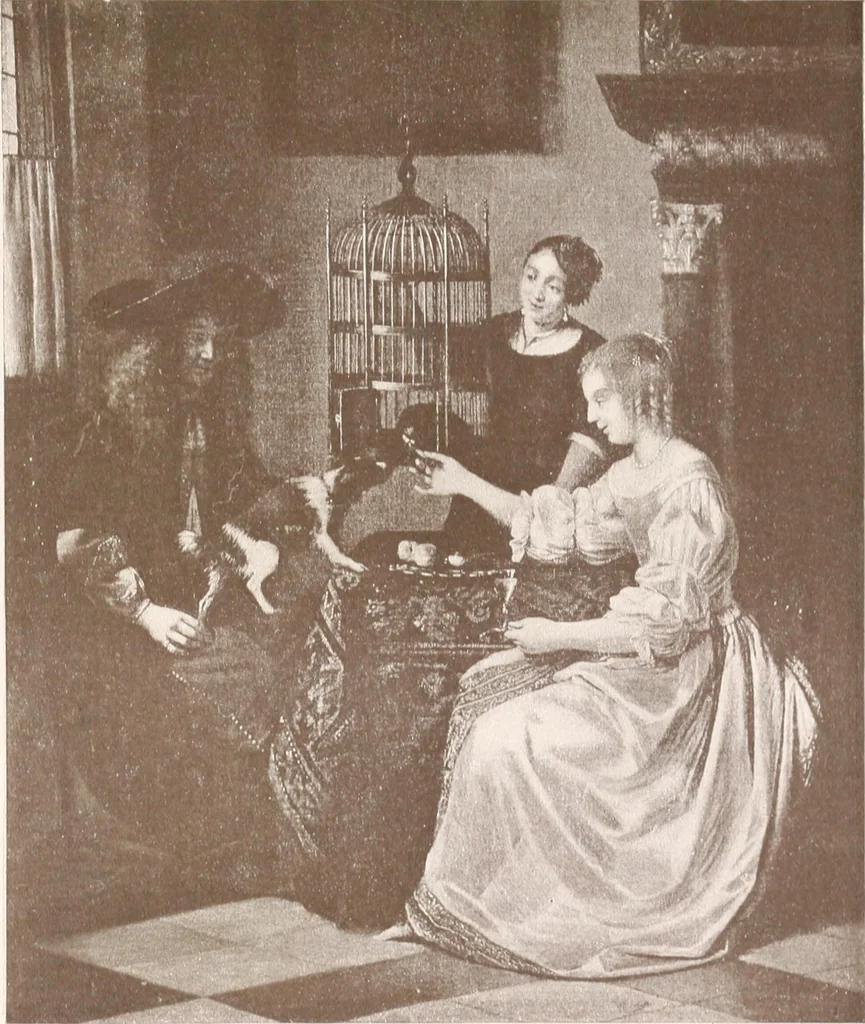 An illustration from Illustrated catalogue of the ninth series of 100 paintings by old masters of the Dutch, Flemish, Italian, French, and English schools : being a portion of the Sedelmeyer Gallery which contains about 1500 original pictures by ancient and modern artists, 1905, leaf 36
