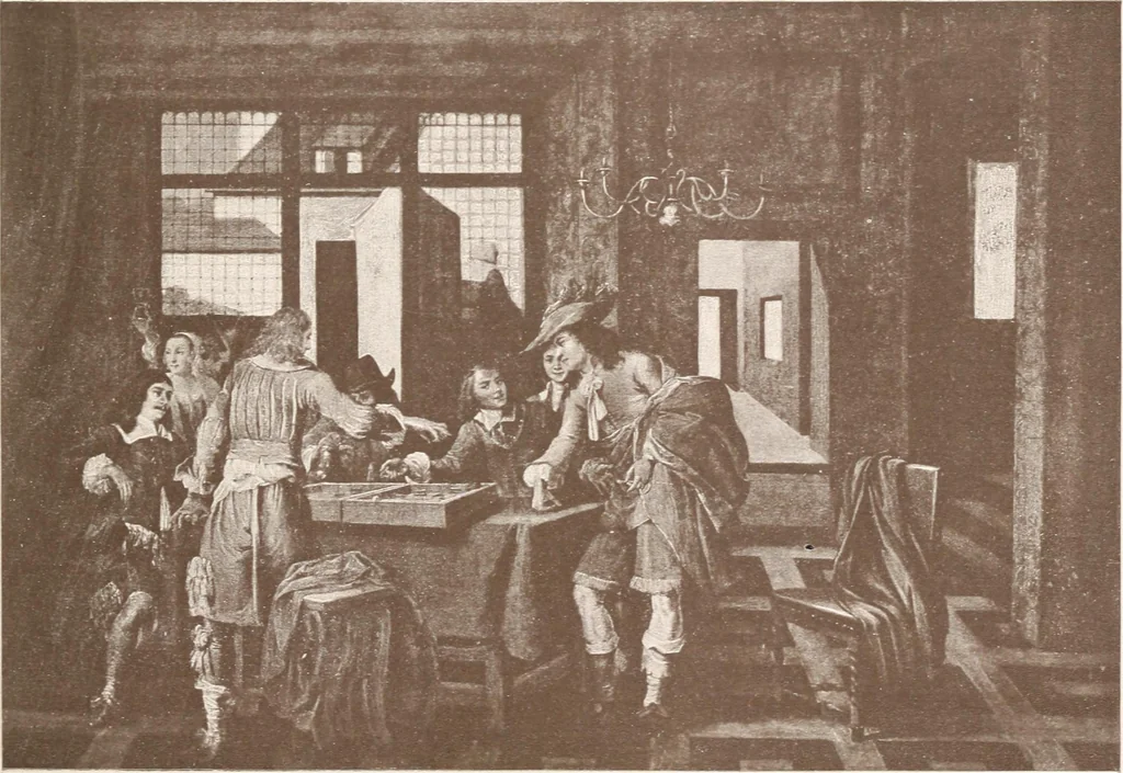 An illustration from Illustrated catalogue of the ninth series of 100 paintings by old masters of the Dutch, Flemish, Italian, French, and English schools : being a portion of the Sedelmeyer Gallery which contains about 1500 original pictures by ancient and modern artists, 1905, leaf 36