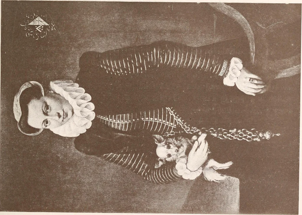 An illustration from Illustrated catalogue of the ninth series of 100 paintings by old masters of the Dutch, Flemish, Italian, French, and English schools : being a portion of the Sedelmeyer Gallery which contains about 1500 original pictures by ancient and modern artists, 1905, leaf 42