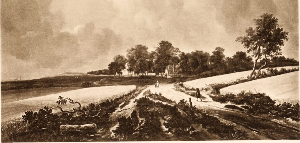 An illustration from Illustrated catalogue of the ninth series of 100 paintings by old masters of the Dutch, Flemish, Italian, French, and English schools : being a portion of the Sedelmeyer Gallery which contains about 1500 original pictures by ancient and modern artists, 1905, leaf 54