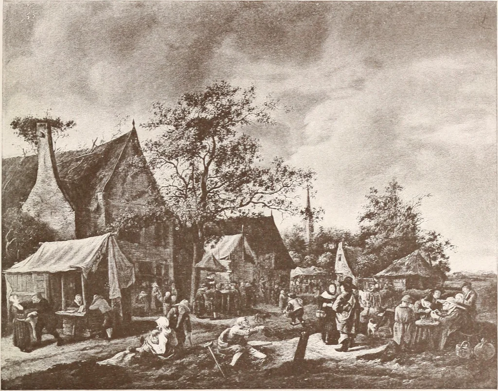 An illustration from Illustrated catalogue of the ninth series of 100 paintings by old masters of the Dutch, Flemish, Italian, French, and English schools : being a portion of the Sedelmeyer Gallery which contains about 1500 original pictures by ancient and modern artists, 1905, leaf 60