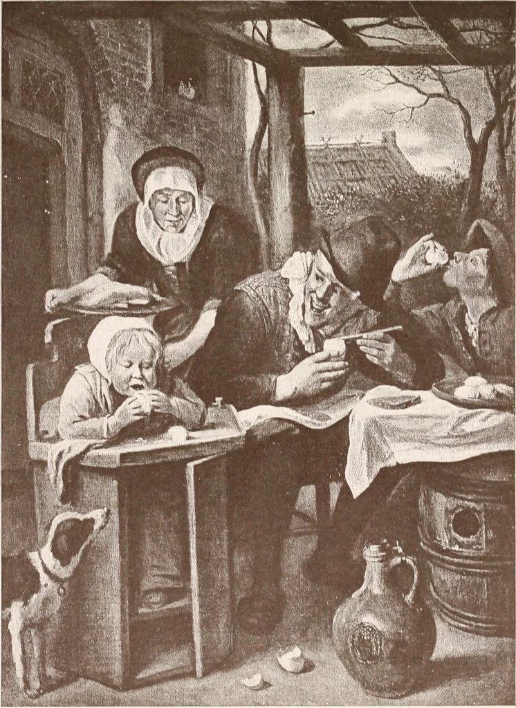 An illustration from Illustrated catalogue of the ninth series of 100 paintings by old masters of the Dutch, Flemish, Italian, French, and English schools : being a portion of the Sedelmeyer Gallery which contains about 1500 original pictures by ancient and modern artists, 1905, leaf 60
