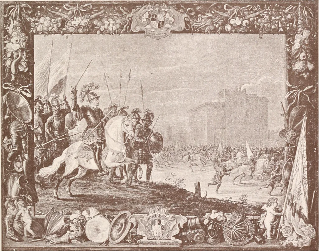 An illustration from Illustrated catalogue of the ninth series of 100 paintings by old masters of the Dutch, Flemish, Italian, French, and English schools : being a portion of the Sedelmeyer Gallery which contains about 1500 original pictures by ancient and modern artists, 1905, leaf 64