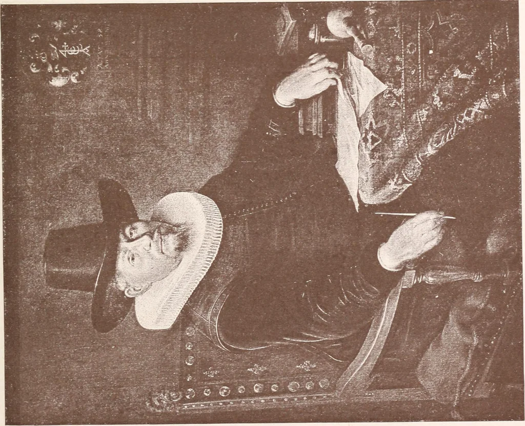 An illustration from Illustrated catalogue of the ninth series of 100 paintings by old masters of the Dutch, Flemish, Italian, French, and English schools : being a portion of the Sedelmeyer Gallery which contains about 1500 original pictures by ancient and modern artists, 1905, leaf 68