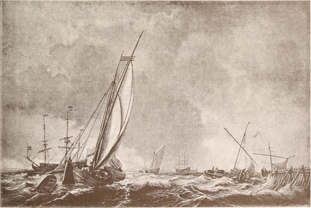 An illustration from Illustrated catalogue of the ninth series of 100 paintings by old masters of the Dutch, Flemish, Italian, French, and English schools : being a portion of the Sedelmeyer Gallery which contains about 1500 original pictures by ancient and modern artists, 1905, leaf 70