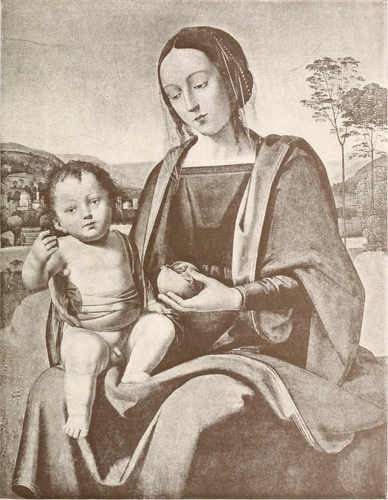 An illustration from Illustrated catalogue of the ninth series of 100 paintings by old masters of the Dutch, Flemish, Italian, French, and English schools : being a portion of the Sedelmeyer Gallery which contains about 1500 original pictures by ancient and modern artists, 1905, leaf 74