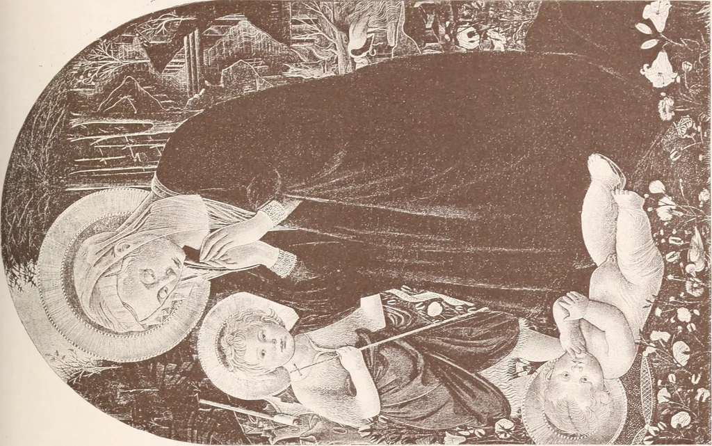 An illustration from Illustrated catalogue of the ninth series of 100 paintings by old masters of the Dutch, Flemish, Italian, French, and English schools : being a portion of the Sedelmeyer Gallery which contains about 1500 original pictures by ancient and modern artists, 1905, leaf 76