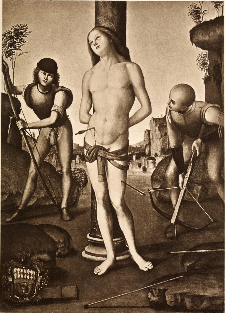 An illustration from Illustrated catalogue of the ninth series of 100 paintings by old masters of the Dutch, Flemish, Italian, French, and English schools : being a portion of the Sedelmeyer Gallery which contains about 1500 original pictures by ancient and modern artists, 1905, leaf 84