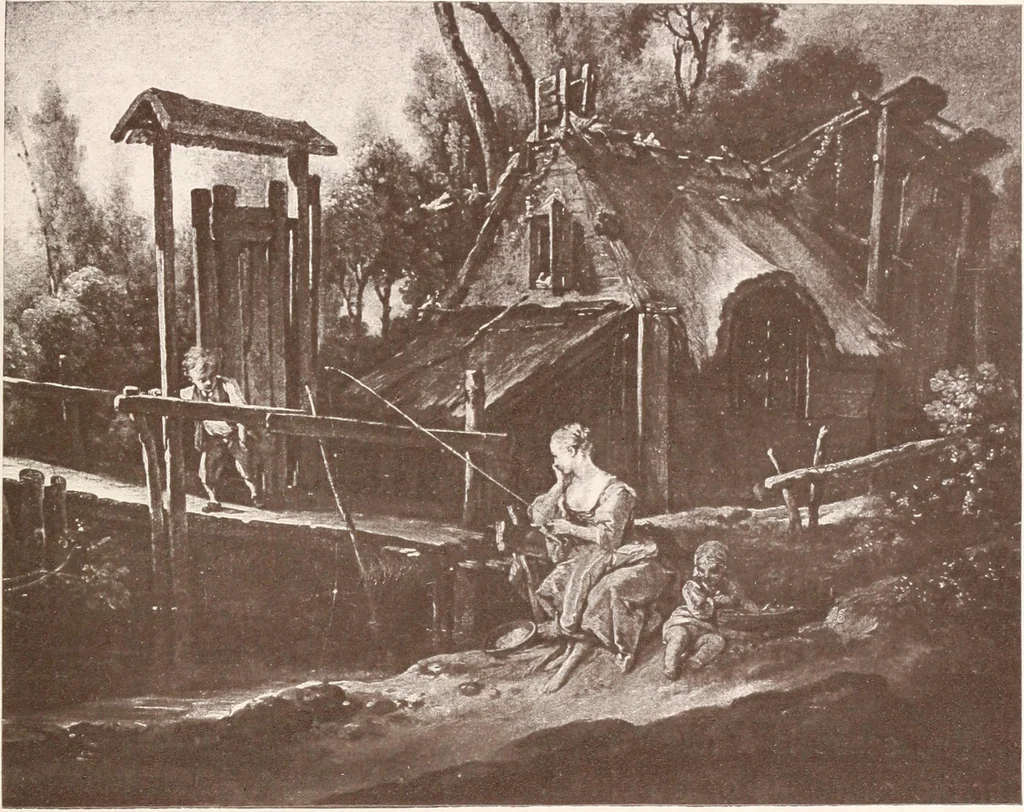 An illustration from Illustrated catalogue of the ninth series of 100 paintings by old masters of the Dutch, Flemish, Italian, French, and English schools : being a portion of the Sedelmeyer Gallery which contains about 1500 original pictures by ancient and modern artists, 1905, leaf 94