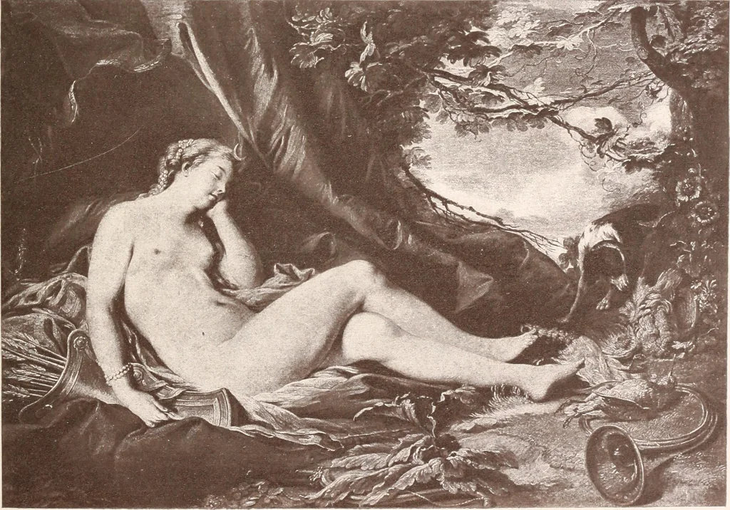 An illustration from Illustrated catalogue of the ninth series of 100 paintings by old masters of the Dutch, Flemish, Italian, French, and English schools : being a portion of the Sedelmeyer Gallery which contains about 1500 original pictures by ancient and modern artists, 1905, leaf 94