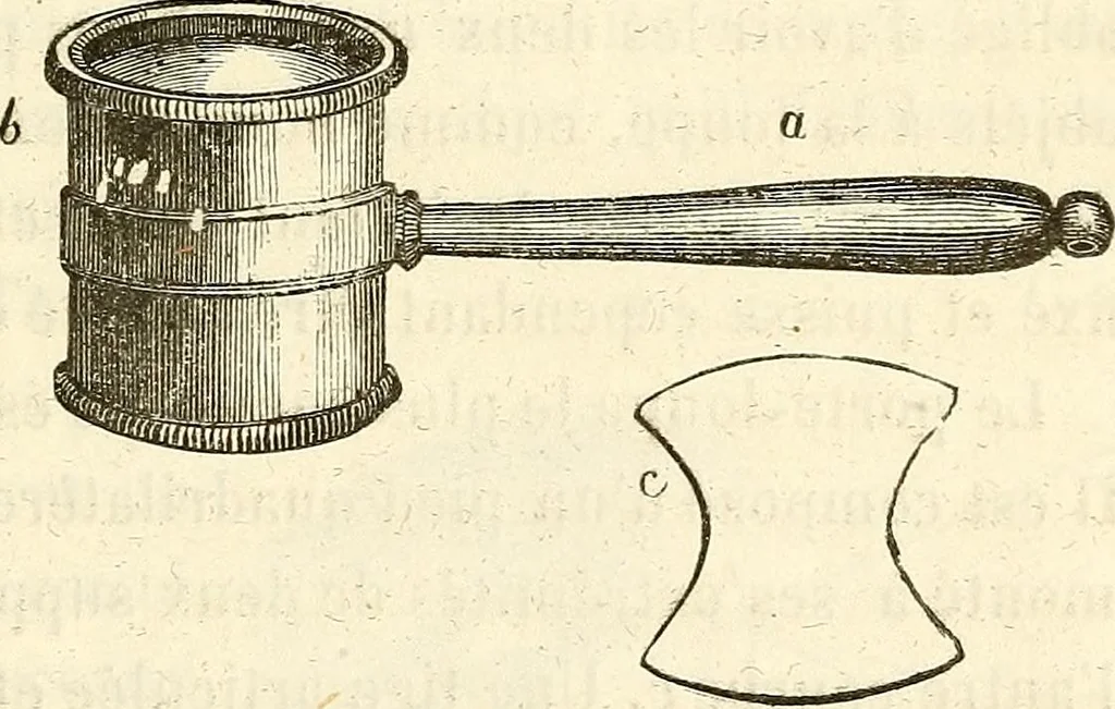 An illustration from Du microscope et des injections : dans leurs applications à l'anatomie et à la pathologie, suivi d'une classification des sciences fondamentales, de celle de la biologie et de l'anatomie en particulier, 1849, leaf 116