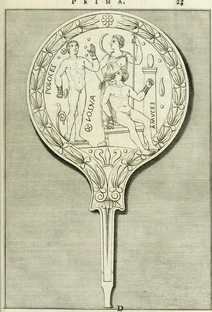 An illustration from D'una antica villa scoperta sul dosso del Tusculo, e d'un' antico orologio a sole tra le rovine della medesima ritrovato : dissertazioni due, 1746, leaf 28