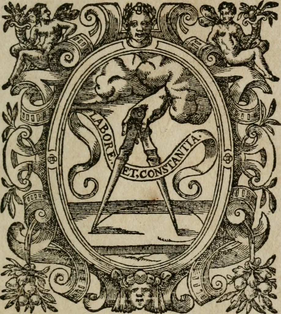 An illustration from Duodecim specula deum aliquando videre desideranti concinnata, 1610, leaf 216