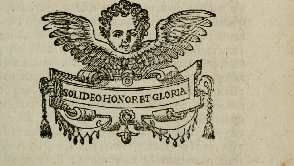 An illustration from Duodecim specula deum aliquando videre desideranti concinnata, 1610, leaf 194