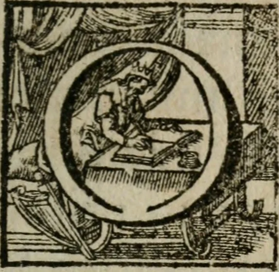 An illustration from Duodecim specula deum aliquando videre desideranti concinnata, 1610, leaf 4