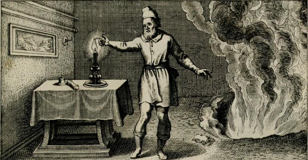 An illustration from [Duodekàs] emblematum sacrorum quorum consideratio accurata ad fidei exercitium et excitandam pietatem plurimum facere potest : erster [-vierter] Theill : schöner geistlichen Lehr vndt trost figuren, deren fleissige betrachtung zur Glaubens vbung vndt erweckung Chistlicher [sic] andacht, durch Gottes gnade, sehr deinlich sein kän, 1625, leaf 70