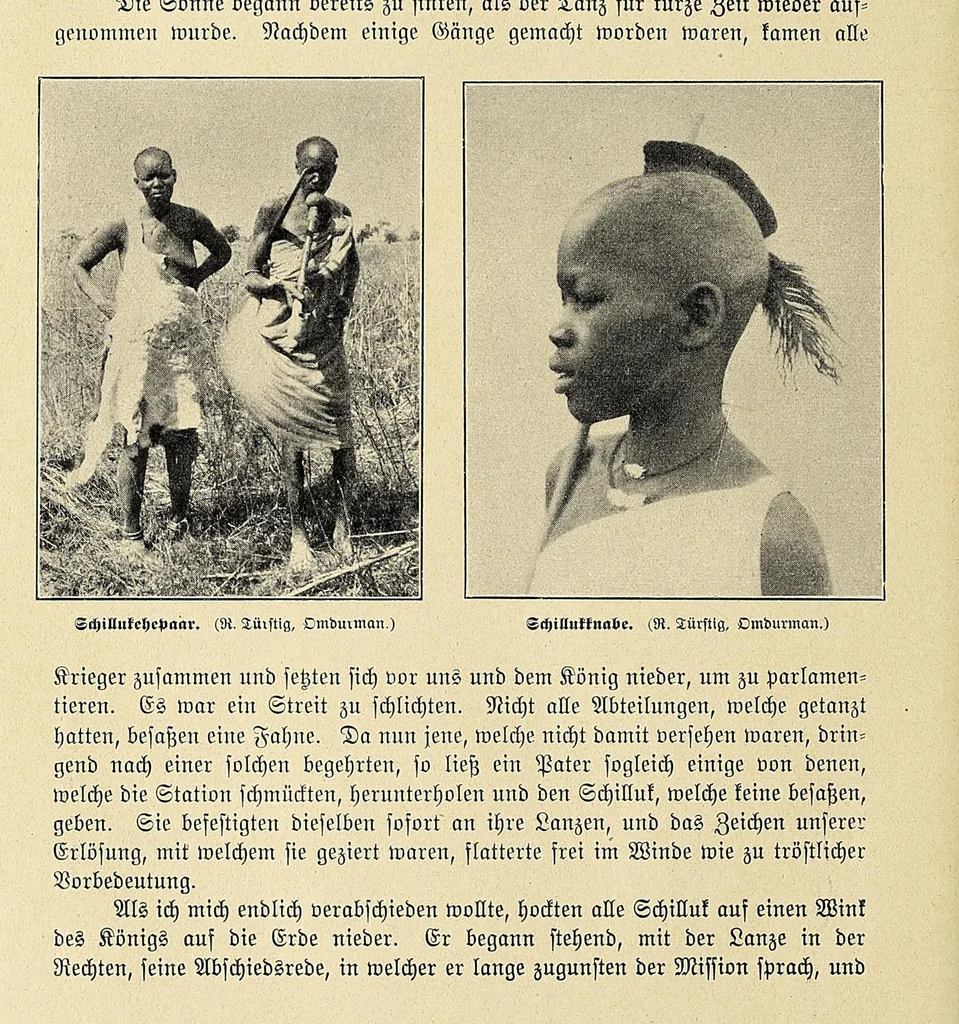 An illustration from Durch Sand, Sumpf und Wald : Missionsreisen in Zentral-Afrika, 1914, leaf 90