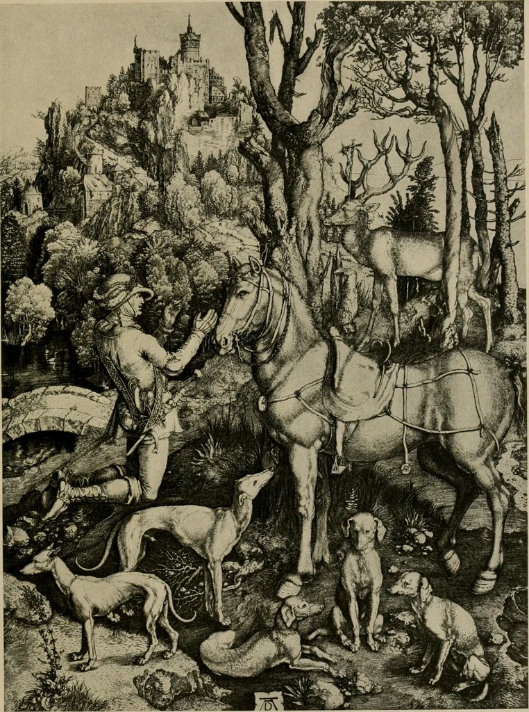 An illustration from Durer (engravings), 1904, leaf 15
