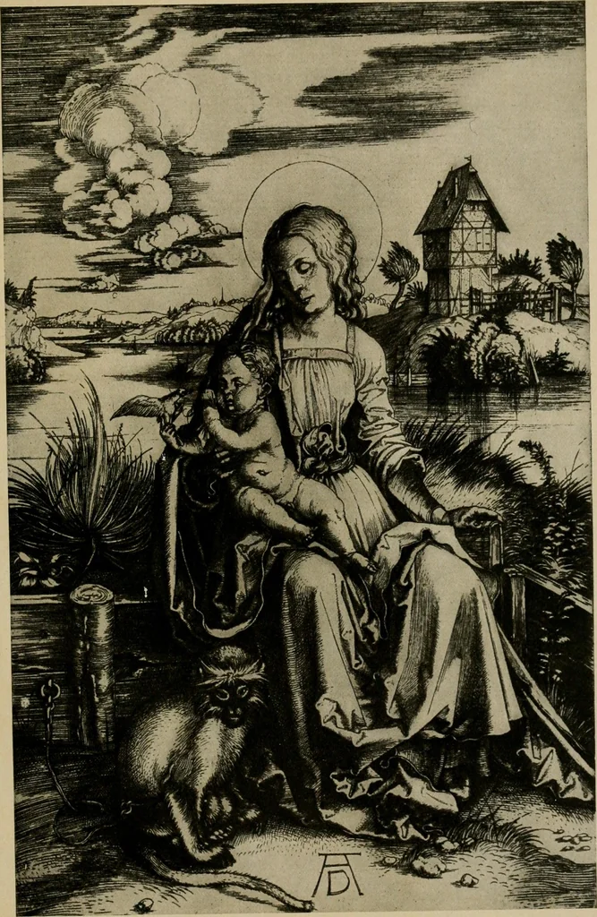 An illustration from Durer (engravings), 1904, leaf 23