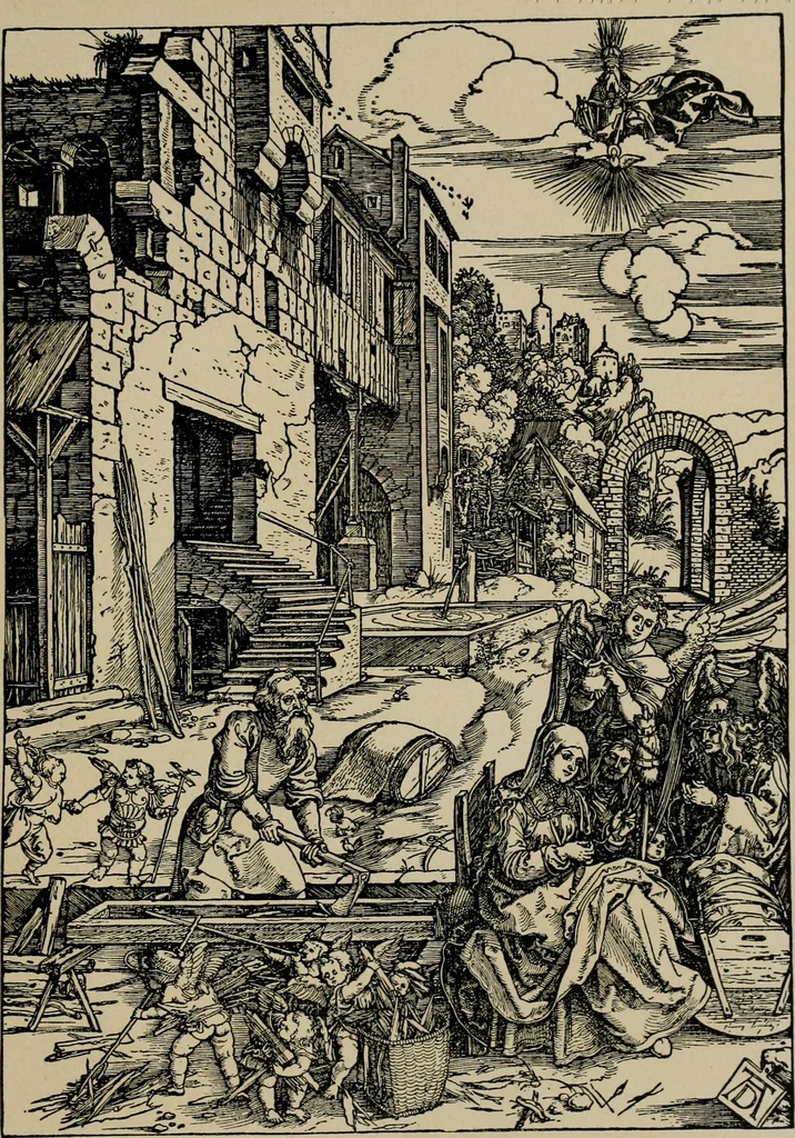 An illustration from Durer (engravings), 1904, leaf 25