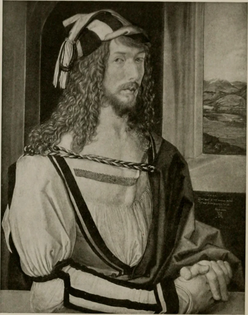 An illustration from Durer (engravings), 1904, leaf 26