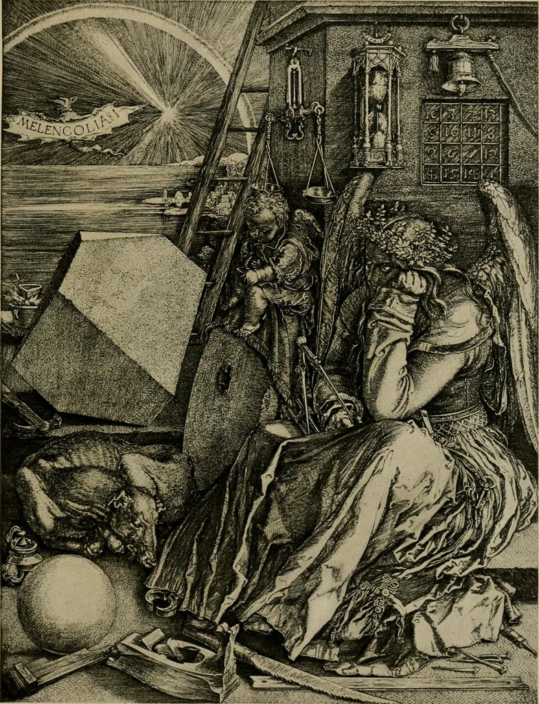 An illustration from Durer (engravings), 1904, leaf 7