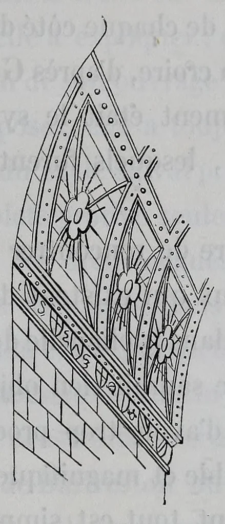 An illustration from Du symbolisme dans les églises du moyen age, 1847, leaf 169