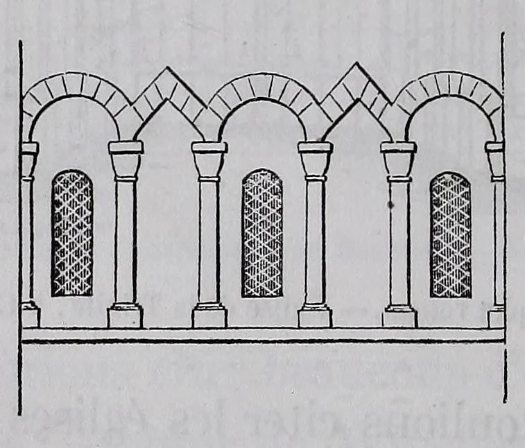 An illustration from Du symbolisme dans les églises du moyen age, 1847, leaf 174