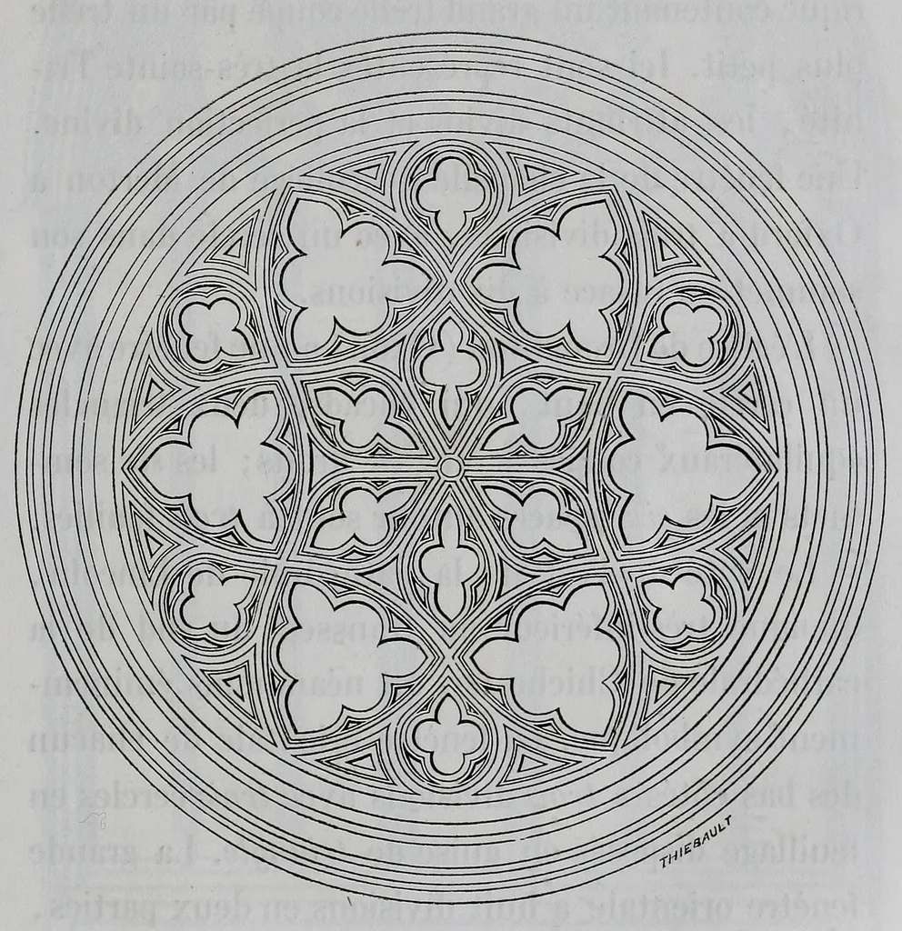 An illustration from Du symbolisme dans les églises du moyen age, 1847, leaf 175