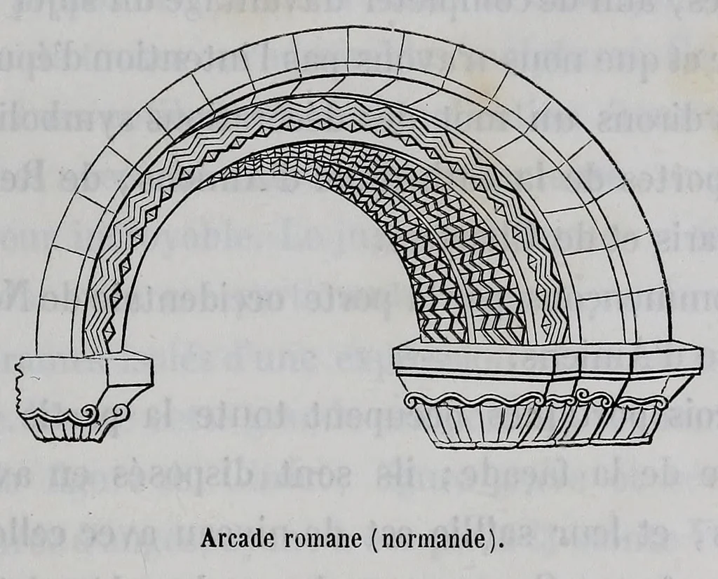 An illustration from Du symbolisme dans les églises du moyen age, 1847, leaf 191