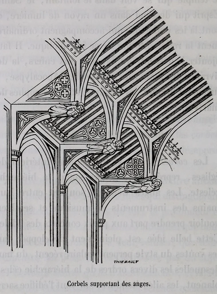 An illustration from Du symbolisme dans les églises du moyen age, 1847, leaf 222