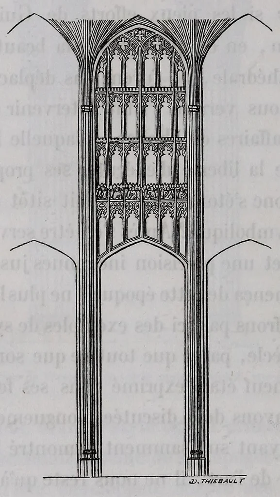 An illustration from Du symbolisme dans les églises du moyen age, 1847, leaf 246