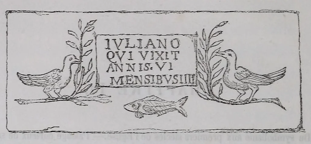 An illustration from Du symbolisme dans les églises du moyen age, 1847, leaf 74