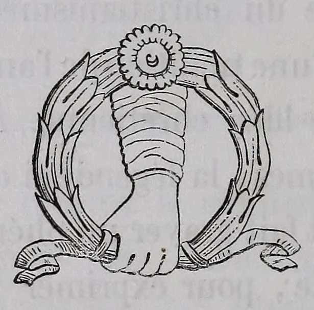 An illustration from Du symbolisme dans les églises du moyen age, 1847, leaf 88