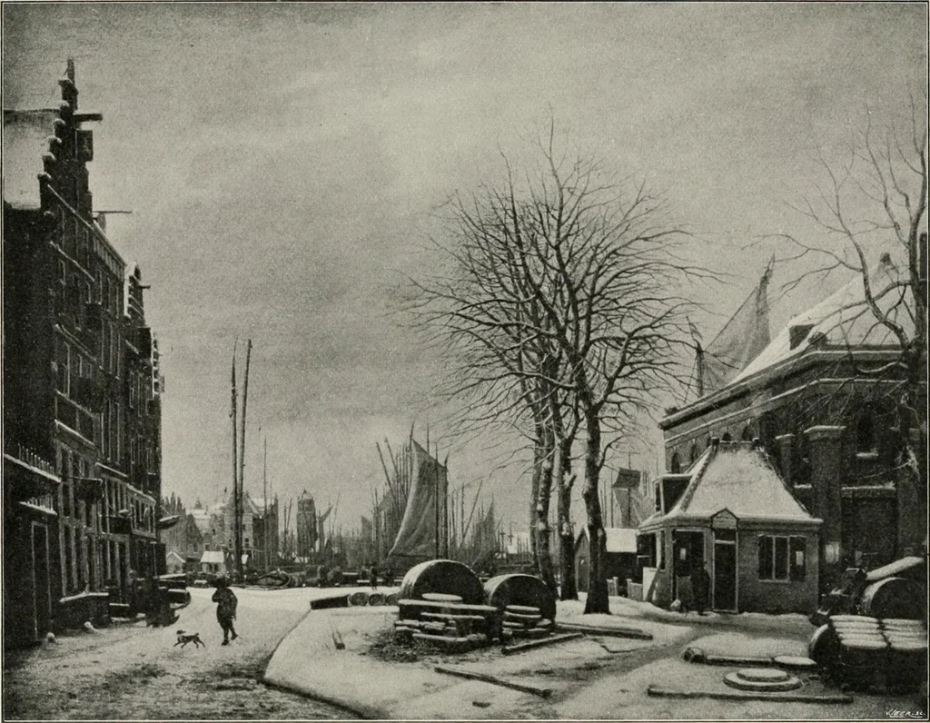 An illustration from Dutch art in the 19th century;, 1909, leaf 127