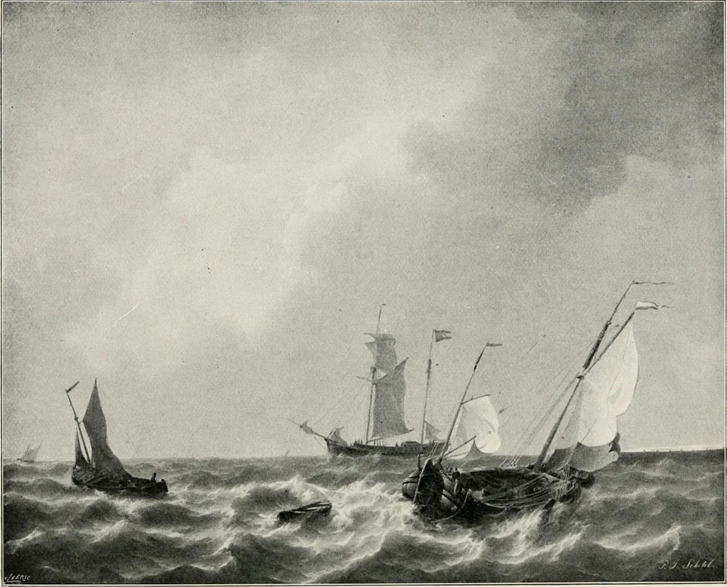 An illustration from Dutch art in the 19th century;, 1909, leaf 146