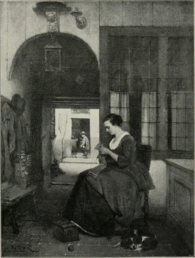 An illustration from Dutch art in the 19th century;, 1909, leaf 161
