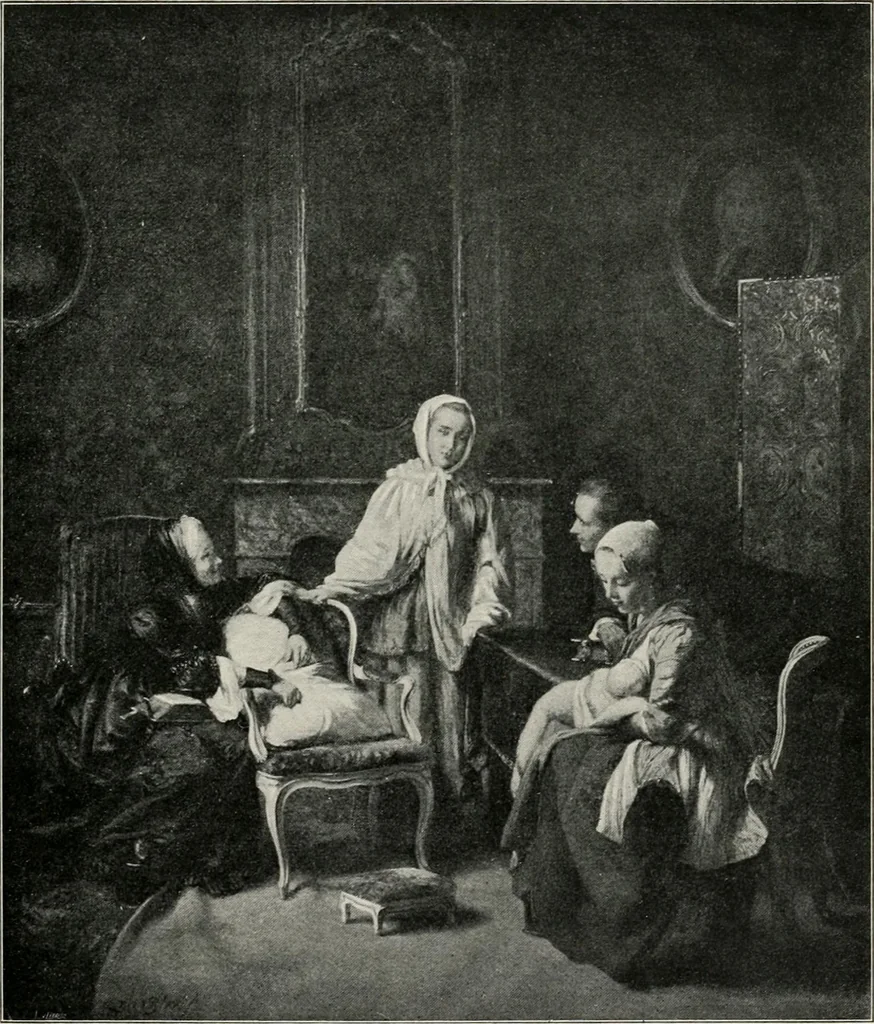 An illustration from Dutch art in the 19th century;, 1909, leaf 181