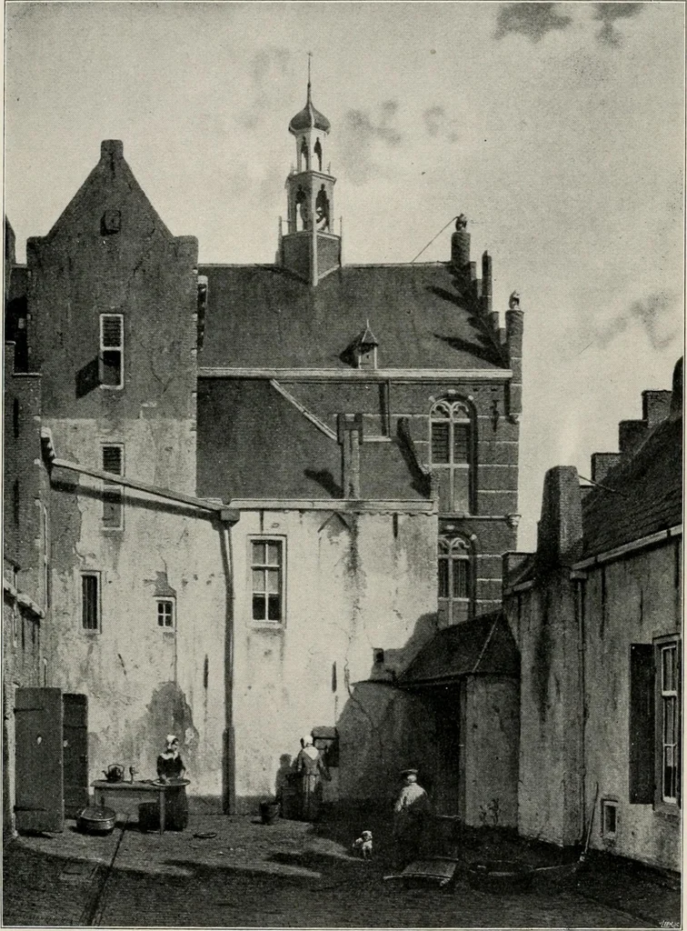 An illustration from Dutch art in the 19th century;, 1909, leaf 195