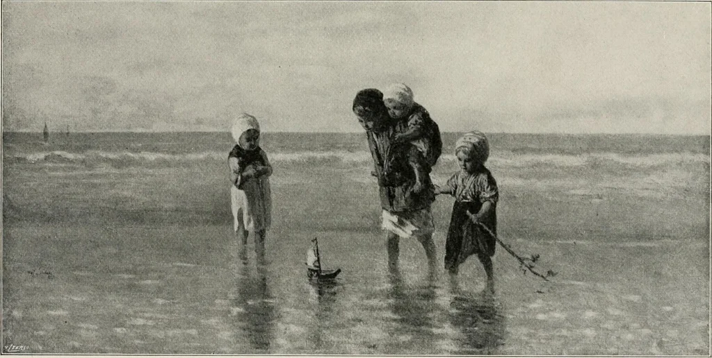 An illustration from Dutch art in the 19th century;, 1909, leaf 229