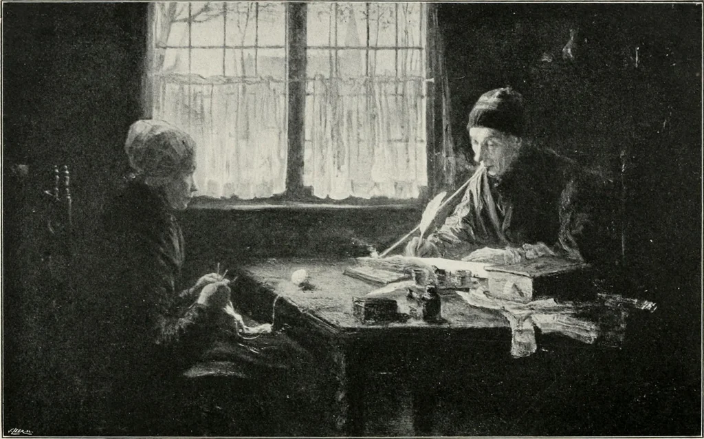 An illustration from Dutch art in the 19th century;, 1909, leaf 232