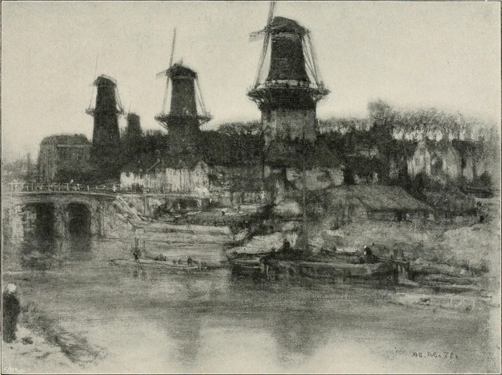 An illustration from Dutch art in the 19th century;, 1909, leaf 257