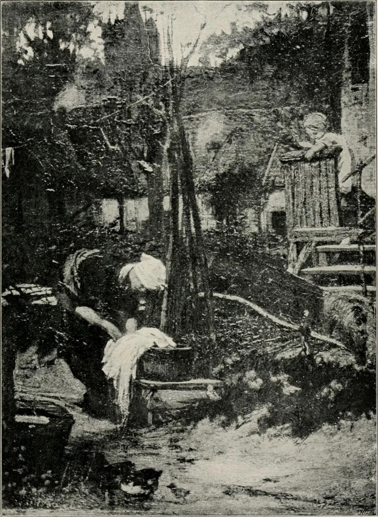 An illustration from Dutch art in the 19th century;, 1909, leaf 263